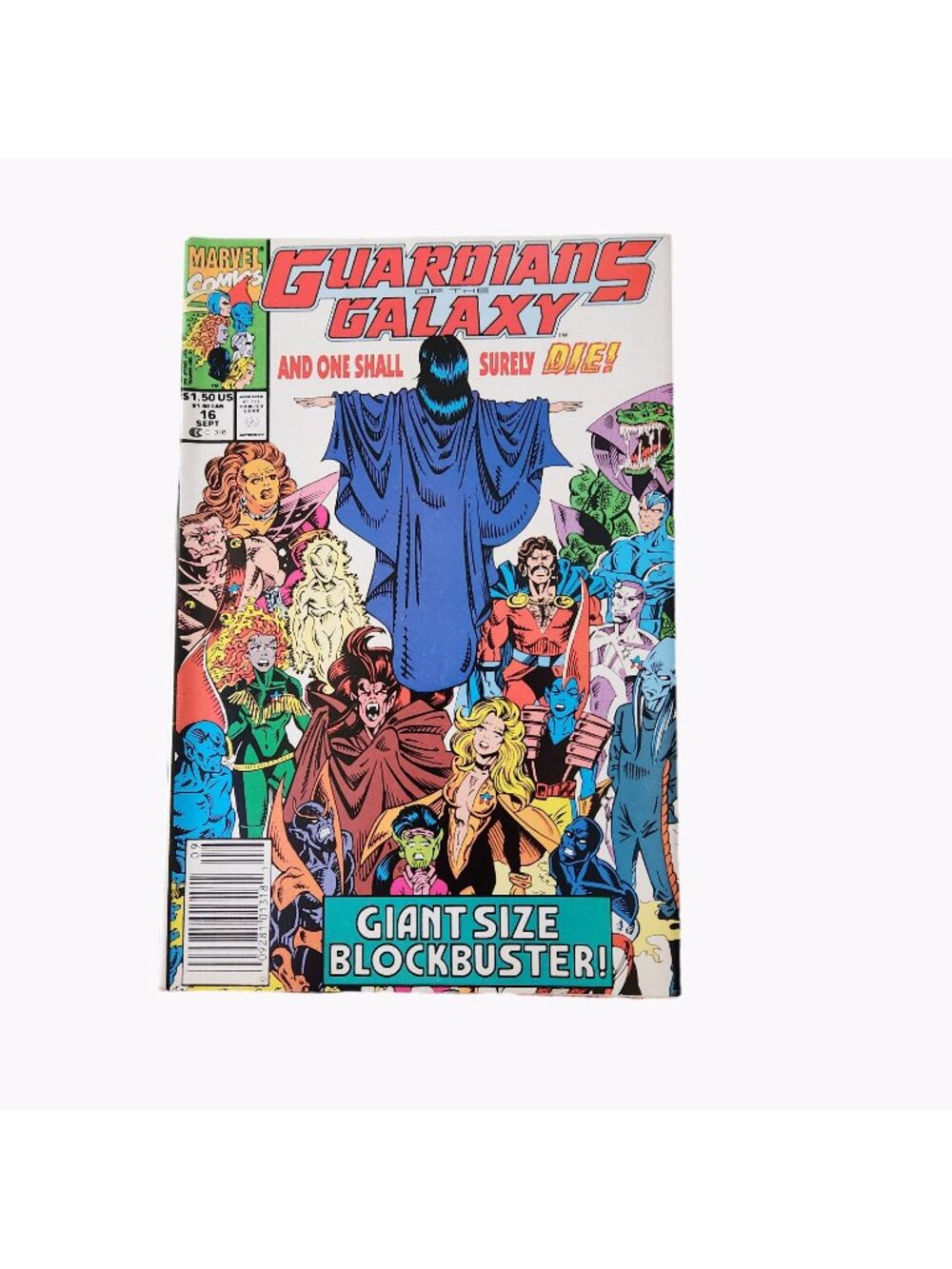 Marvel Guardians Of The Galaxy #16 1991 Comic Book Collector Bagged Boarded
